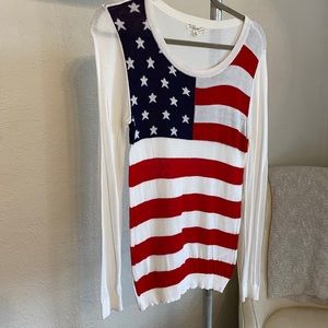 American Flag Sweater
